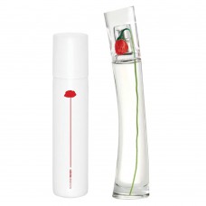 Kit Flower Refilável By Kenzo Eau De Parfum - Perfume Feminino 100ml + Bruma Para Corpo E Cabelo Kit
