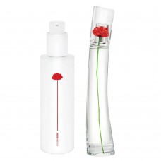 Kit Flower Refilável By Kenzo Eau De Parfum - Perfume Feminino 100ml + Loção Hidratante Kit