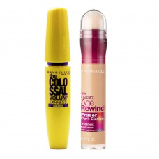Maybelline Colossal Eraser Kit - Máscara Para Cílios + Corretivo Medium Kit