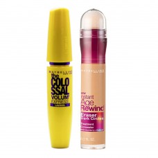 Maybelline Colossal Eraser Kit - Máscara Para Cílios + Corretivo Honey Kit