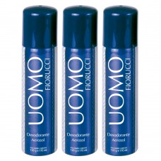 Fiorucci Uomo Kit - 3 Desodorantes Aerossóis Kit