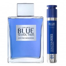 Antonio Banderas Blue Seduction For Men Kit - Perfume Masculino 200ml Edt + Perfume Masculino Dose 30ml Edt Kit