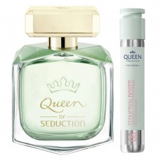 Antonio Banderas Queen Of Seduction Kit - Perfume Feminino 80ml Edt + Perfume Feminino Dose 30ml Edt Kit