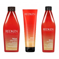 Redken Frizz Dismiss Kit – Shampoo + Condicionador + Leave In Kit Redken Frizz Dismiss Kit – Shampoo + Condicionador + Leave In Kit