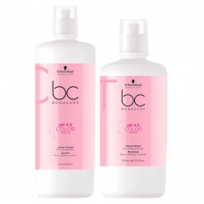 Schwarzkopf Bc Ph 4.5 Color Freeze Kit - Condicionador + Máscara Kit Schwarzkopf Bc Ph 4.5 Color Freeze Kit - Condicionador + Máscara Kit