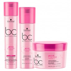 Schwarzkopf Bc Ph 4.5 Color Freeze It - Shampoo + Condicionador + Máscara Kit Schwarzkopf Bc Ph 4.5 Color Freeze It - Shampoo + Condicionador + Máscara Kit