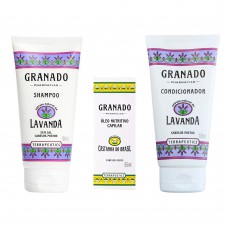 Granado Lavanda E Castanha Do Brasil Kit - Shampoo + Óleo + Condicionador Kit