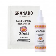Granado Terrapeutics Calêndula Kit - Sais De Banho + Óleo Corporal Kit Granado Terrapeutics Calêndula Kit - Sais De Banho + Óleo Corporal Kit