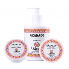 Granado Calêndula Kit - Esfoliante + Hidratante + Manteiga Corporal Kit Granado Calêndula Kit - Esfoliante + Hidratante + Manteiga Corporal Kit