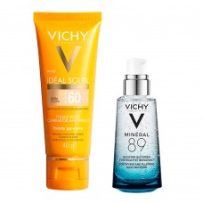 Vichy Minéral 89 Ideal Soleil Clarify Extra Clara Kit – Hidratante Facial + Protetor Solar Fps60 Kit Vichy Minéral 89 Ideal Soleil Clarify Extra Clara Kit – Hidratante Facial + Protetor Solar Fps60 Kit