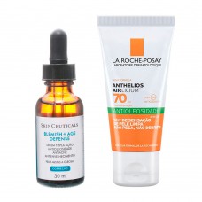 Skinceuticals Blemish E La Roche Posay Airlicium Kit – Sérum Facial + Protetor Solar Kit