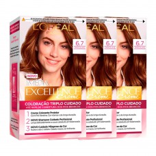 L’oréal Paris Coloração Imédia Excellence Kit - 6.7 Chocolate Kit