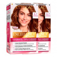 L’oréal Paris Coloração Imédia Excellence Kit - 6.7 Chocolate Kit