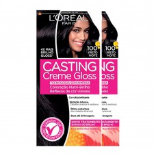 L'oréal Paris Coloração Casting Creme Gloss Kit - 100 Preto Noite Kit