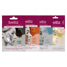 Belliz Kit - Máscaras Pre Makeup + Antioxidante + Desintoxicante + Anti-oleosidade Kit