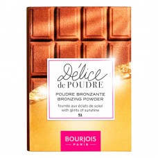 Délice De Poudre Peaux Mates Bourjois - Pó Compacto Bronzeador 51 - Medianés Délice De Poudre Peaux Mates Bourjois - Pó Compacto Bronzeador 51 - Medianés