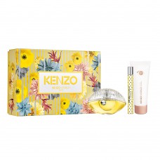 Kenzo World Power Kit – Edp 50ml + Travez Size + Creme Corporal Kit
