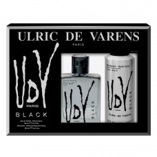 Ulrich De Varens Udv Black Kit - Perfume Edt+ Desodorante Body Spray Kit Ulrich De Varens Udv Black Kit - Perfume Edt+ Desodorante Body Spray Kit