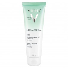 Normaderm 3 Em 1 Vichy - Limpeza Facial 125ml