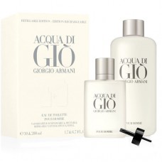 Giorgio Armani Acqua Di Giò Kit - Eau De Toilette 50ml + Refil Edt 200ml Kit