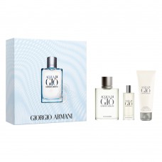 Acqua Di Giò Homme Eau De Toilette Giorgio Armani Kit - Perfume + Gel De Banho + Miniatura Kit
