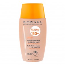 Protetor Solar Com Cor Bioderma - Photoderm Nude Touch Fps 50+ Claro