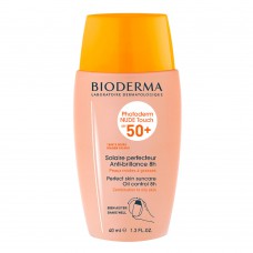 Protetor Solar Com Cor Bioderma - Photoderm Nude Touch Fps 50+ Dourado