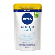 Sabonete Líquido Refil Nívea- Creme Soft 200ml