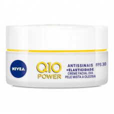 Creme Facial Antissinais Dia Nivea - Q10 Plus Fps30 52g