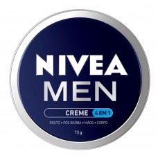 Creme Hidratante 4 Em 1 Nívea - Nivea Men Creme 4 Em 1 75g