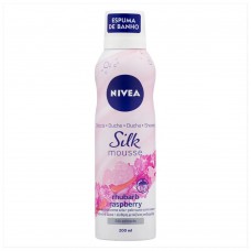 Espuma De Banho Nivea - Silk Mousse Raspberry 200ml