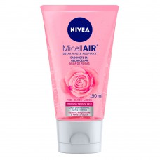 Sabonete Gel Facial Nivea Micellair Água De Rosas 150ml