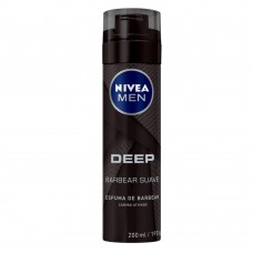 Espuma De Barbear Nívea - Nivea Men Deep 200ml Espuma De Barbear Nívea - Nivea Men Deep 200ml