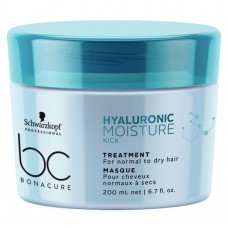 Schwarzkopf Bc Hyaluronic Moisture Kick - Máscara De Tratamento 200ml Schwarzkopf Bc Hyaluronic Moisture Kick - Máscara De Tratamento 200ml