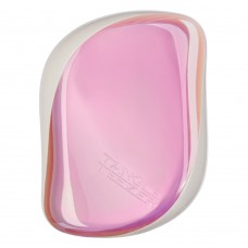 Escova De Cabelo Tangler Teezer - Compact Styler Pink Holographic 1 Un