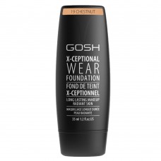 Base Facial Gosh Copenhagen - X-ceptional Wear Foundation Chestnut