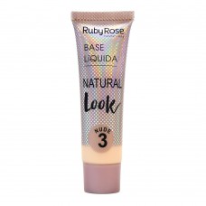 Base Líquida Natural Look Nude Ruby Rose L3