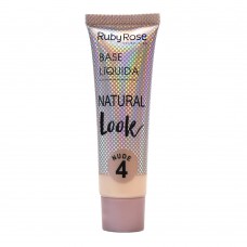 Base Líquida Natural Look Nude Ruby Rose L4 Base Líquida Natural Look Nude Ruby Rose L4