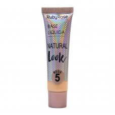 Base Líquida Natural Look Bege Ruby Rose L5
