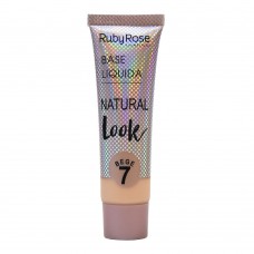 Base Líquida Natural Look Bege Ruby Rose L7