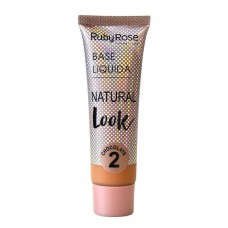 Base Líquida Natural Look Chocolate Ruby Rose L2