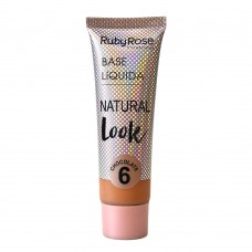 Base Líquida Natural Look Chocolate Ruby Rose L6