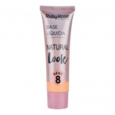 Base Líquida Natural Look Bege Ruby Rose L8