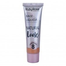 Base Líquida Natural Look Chocolate Ruby Rose L8