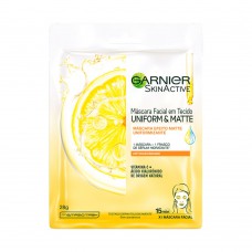 Máscara Facial Vitamina C Garnier Skin Uniform&matte 28g Máscara Facial Vitamina C Garnier Skin Uniform&matte 28g