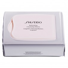 Lenços De Limpeza Facial Shiseido - Refreshing Cleansing Sheets 30 Un