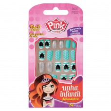Unhas Postiças Infantil Kiss Ny Pink 1 Un Unhas Postiças Infantil Kiss Ny Pink 1 Un