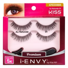 Cílios Postiços Au Naturale 08 First Kiss - Cílios Postiços Pack Duplo Cílios Postiços Au Naturale 08 First Kiss - Cílios Postiços Pack Duplo