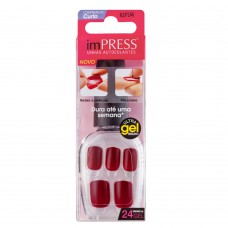 Unhas De Gel Curtas Autocolantes Impress - Tweetheart 1 Un