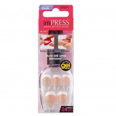 Unhas De Gel Curtas Autocolantes Impress - Rock It 1 Un